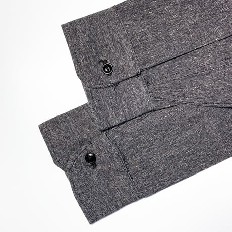 1950's HEAVY DUTY Black Chambray L/S Shirt Deadstock