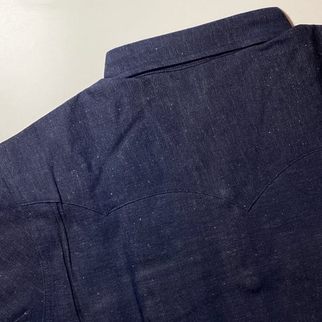 1950〜60's Dickies Denim Western L/S Shirt Deadstock