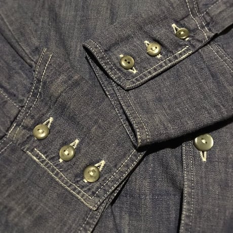 1960's Chemises Denim L/S Shirt