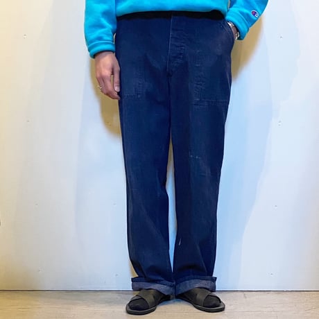 1940's US.NAVY Denim Trousers