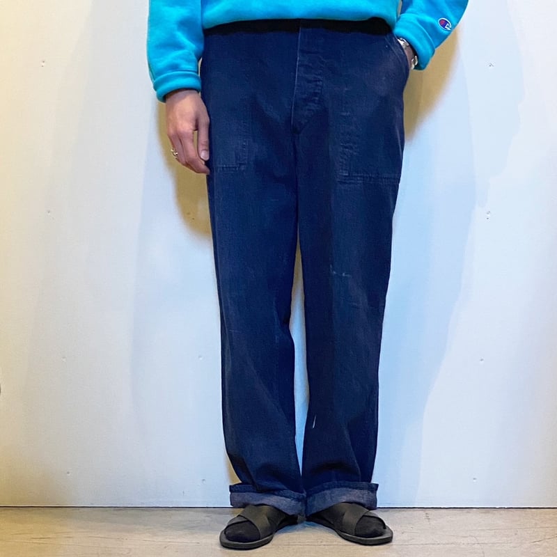 1940's US.NAVY Denim Trousers | Unwave 1940's US.NAVY Denim Trousers | Unwave