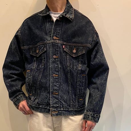 1980's Levi's 70507 Acid Washed Denim Jacket