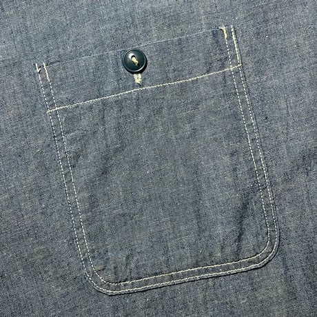 1940's〜 US.NAVY Chambray L/S Shirt
