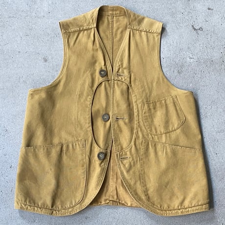 1930's Red Head Hunting Vest | Unwave