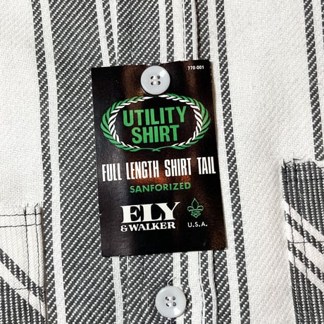 1960's〜 ELY&WALKER Heavy Flannel L/S Shirt Deadstock