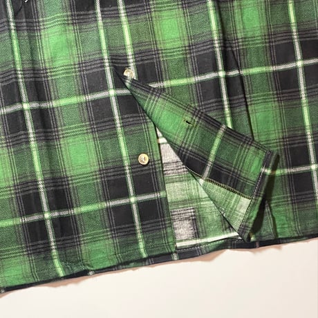 1970's DANGOS' Flannel L/S Shirt Deadstock