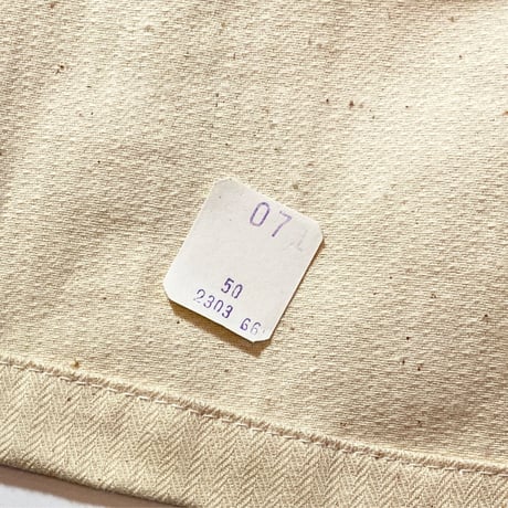 1950〜60's LE VETEMENT ATLANTIQUE Herringbone Jacket Deadstock