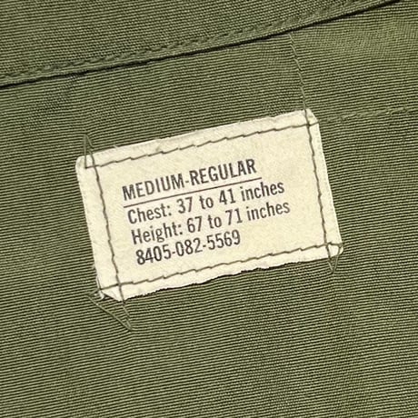 1960's US.ARMY Jungle Fatigue 3rd Jacket