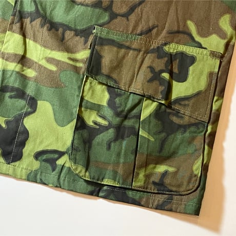 1960's US.ARMY ERDL Non Rip Jungle Fatigue Jacket Deadstock