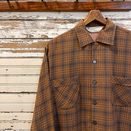 1960's Duke of Hollywood Rayon L/S Shirt