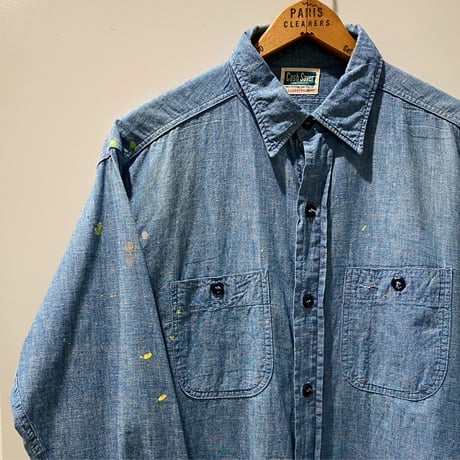 1950〜60's Cash Saver Chambray L/S Shirt