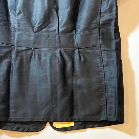 1940's〜 Le Favori Black Moleskin Jacket Deadstock