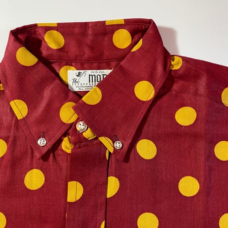 1960's The MOD Dots L/S Shirt Deadstock