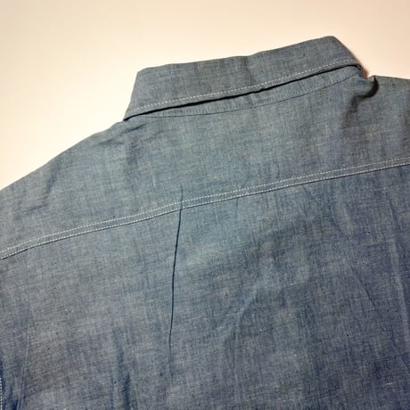 1960's Unknown Chambray L/S Shirt Deadstock