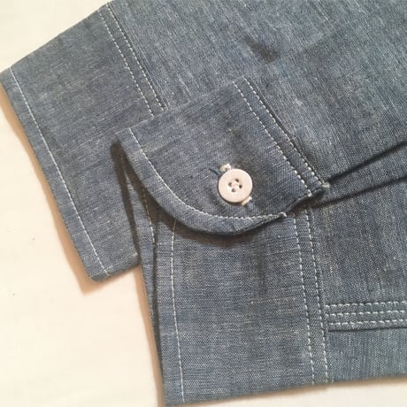 1980's BIG MAC Chambray L/S Shirt Deadstock