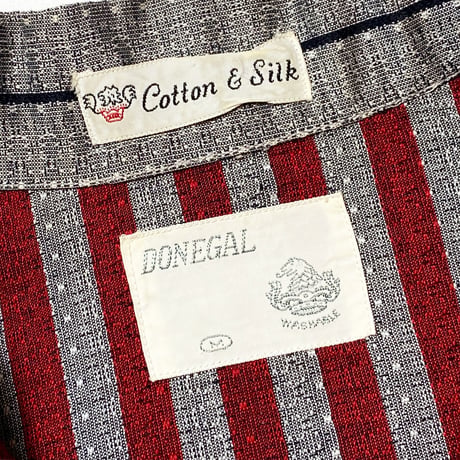 1950〜60's DONEGAL Cotton&Silk L/S Shirt