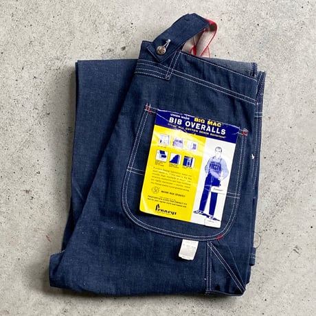 1960's BIG MAC Denim Overall Deadstock