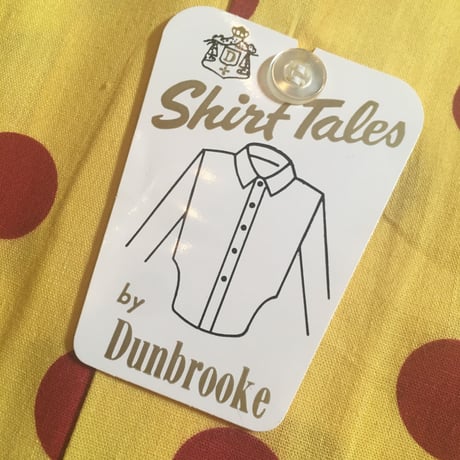 1960's Dunerooke Dots L/S Shirt Deadstock