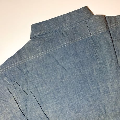 1950's Sears Chambray L/S Shirt Deadstock