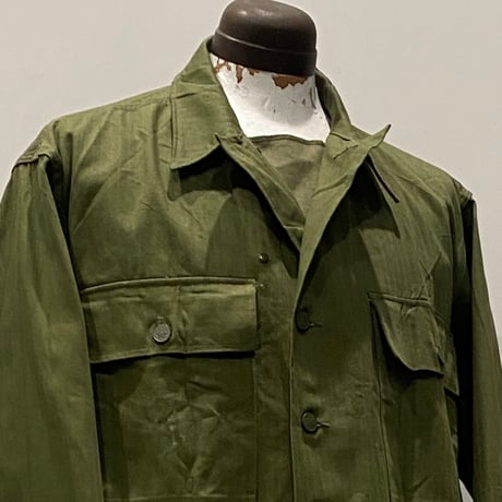 1940's US.ARMY M-43 Herringbone Jacket Deadstock