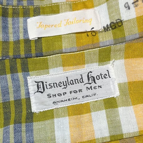 1960's Disneyland Hotel S/S Shirt