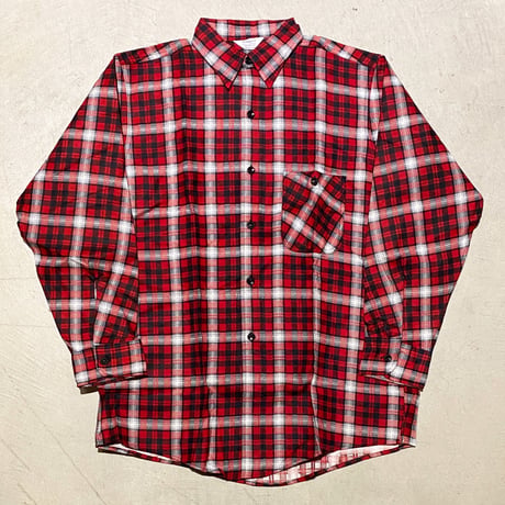 1960's PENNEY'S Flannel L/S Shirt Deadstock