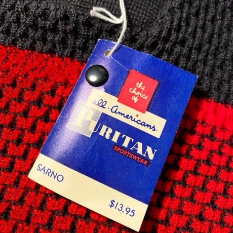 1960's PURITAN Wool Sweater Deadstock