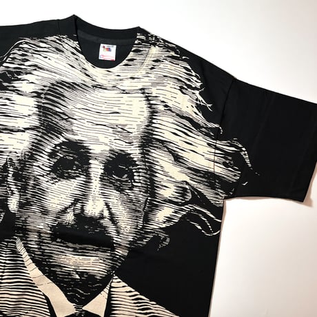 1990's FRUIT OF THE LOOM Albert Einstein Printed Tee