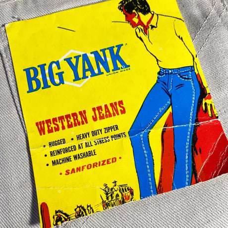 1960's BIG YANK Tapered Pants Deadstock
