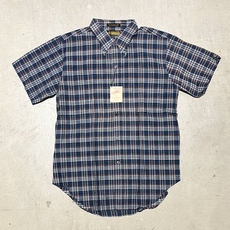1960's Westley Indian Madras S/S Shirt Deadstock