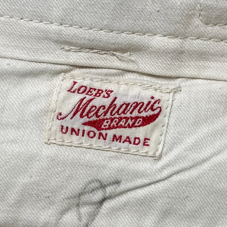 1930's〜 LOEB'S Cotton Trousers Deadstock