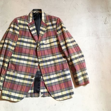 1960's Seeley's Indian Madras Tailored Jacket