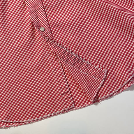 1960's H BAR C Western L/S Shirt Deadstock