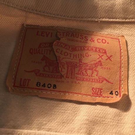 1960's〜 Levi's 840B Twill Jacket