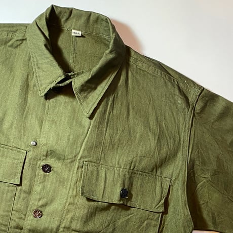 1940's US.ARMY M-43 Herringbone Jacket Deadstock