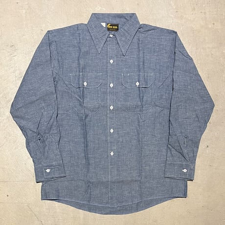 1970's DEE CEE Chambray L/S Shirt Deadstock