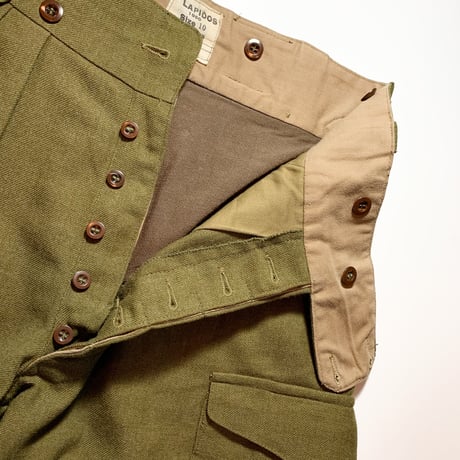 1950's Australia Military Wool Trousers