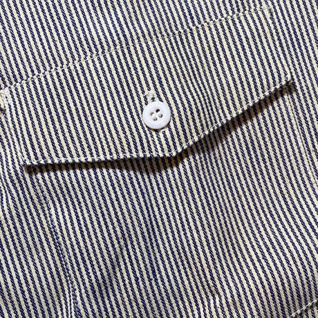 1960's〜 Lee Hickory Pullover L/S Shirt Deadstock