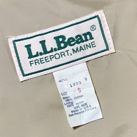 1980's L.L.Bean Cotton Blouson