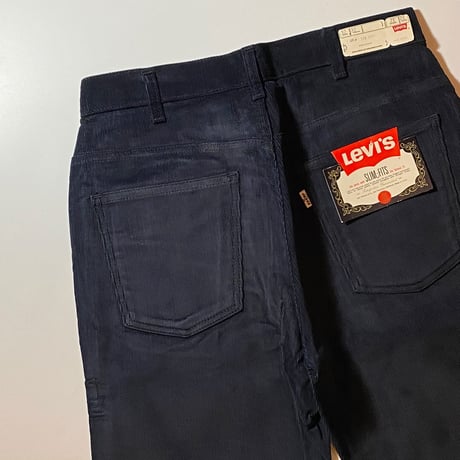 1960's Levi's 518 Corduroy Tapered Pants Deadstock