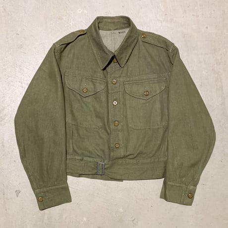1950's British Army Green Denim Jacket