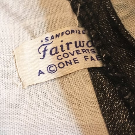 1940's Unknown Black Chambray Trousers