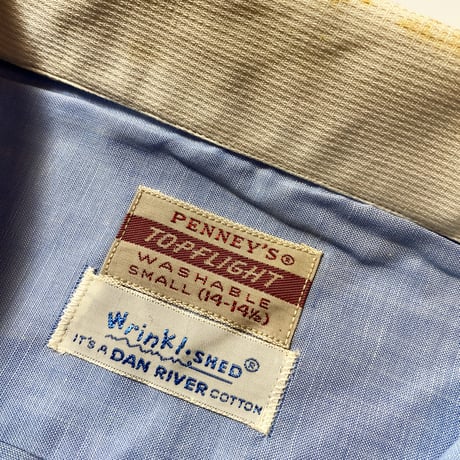 1950's〜 PENNEY'S TOPFLIGHT S/S Shirt Deadstock
