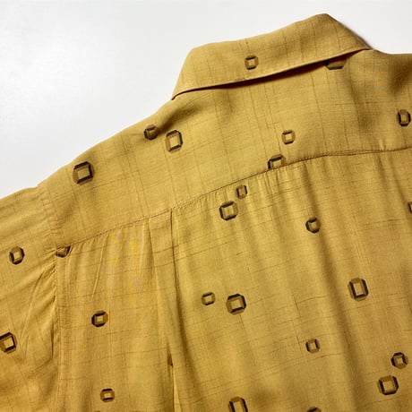 1950〜60's ARROW Rayon L/S Shirt