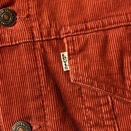 1970's〜 Levi's 70505 Corduroy Jacket