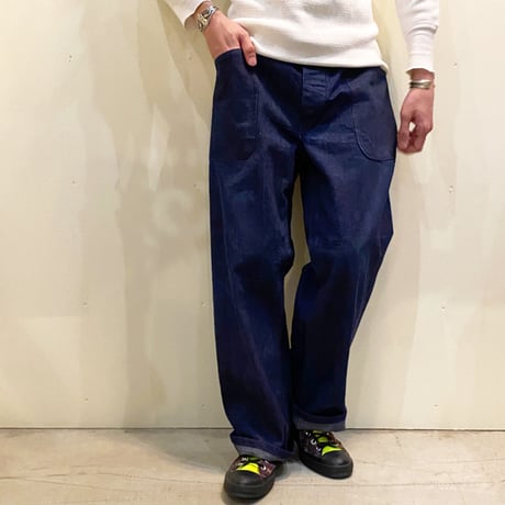 1930〜40's US.NAVY Denim Trousers