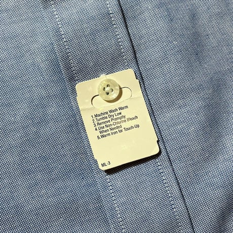 1980's L.L.Bean L/S Shirt Deadstock