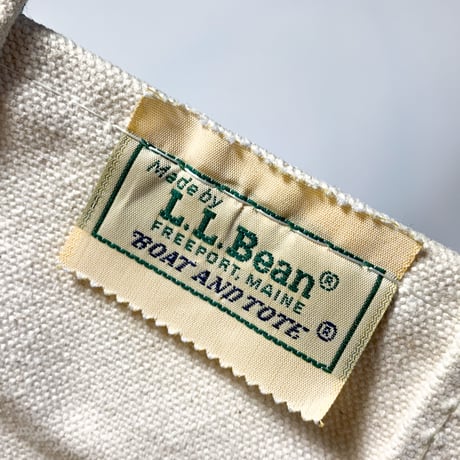1980's〜 L.L.Bean Boat&Tote Canvas Bag