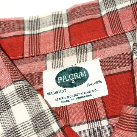 1960's PILGRIM S/S Shirt