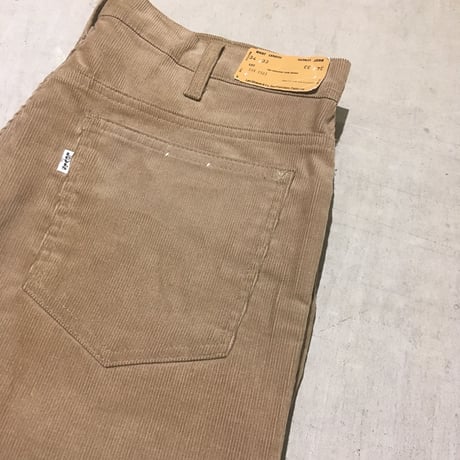 1980's Levi's 519 Corduroy Pants Deadstock